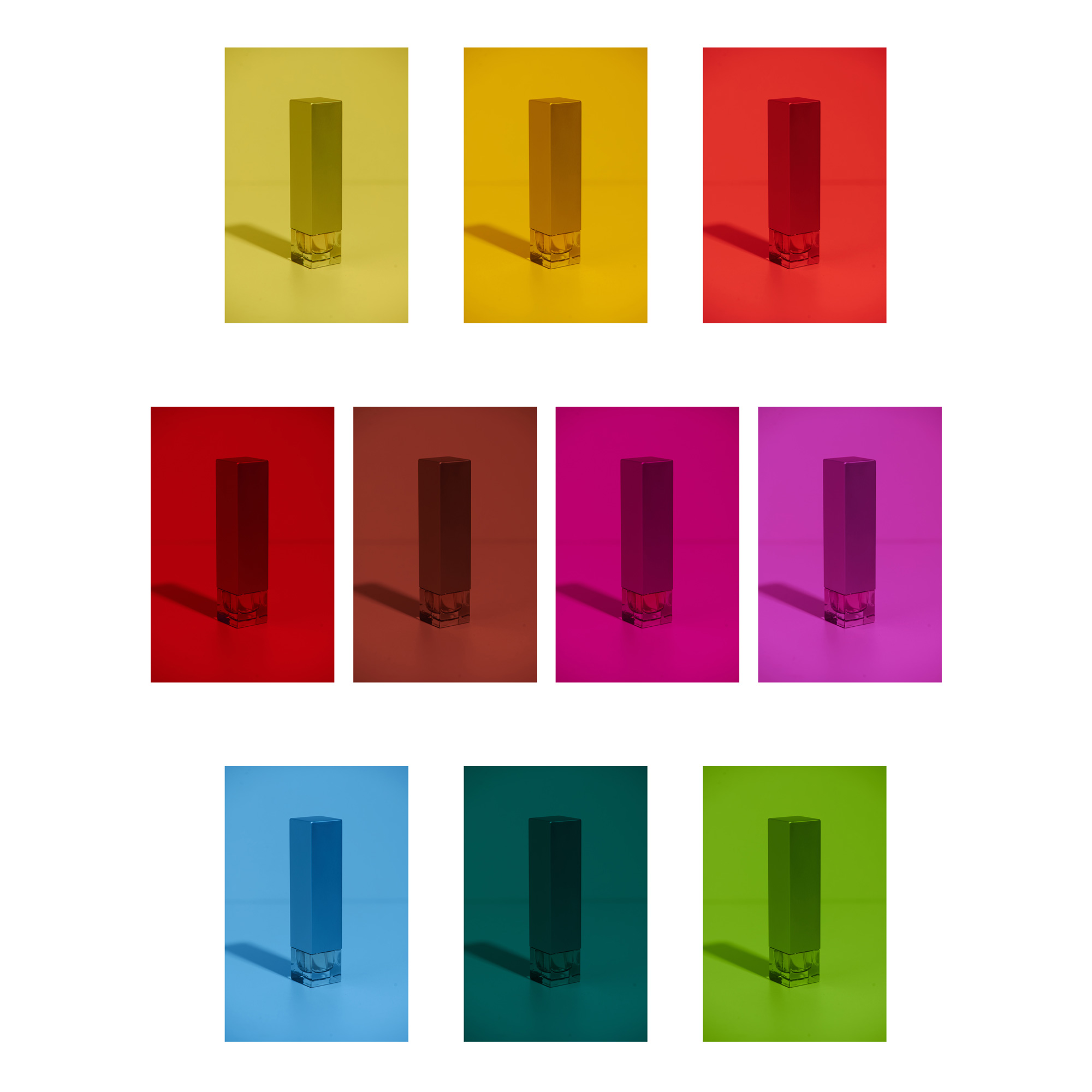 Набор гелевых светофильтров primary color 20x20 см, 10 дополнительных цветов