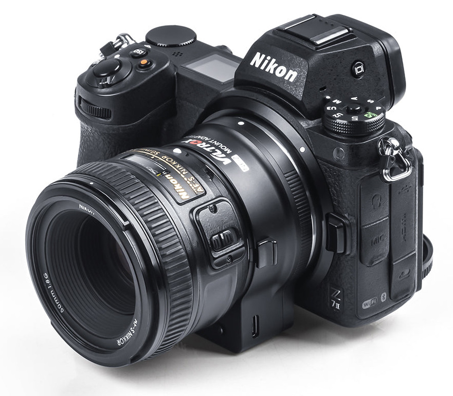 Адаптер Viltrox NF-Z, для объективов Nikon F на камеры Nikon Z