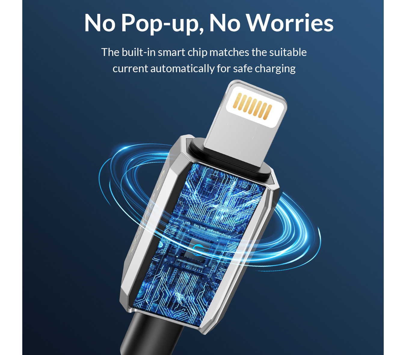 Кабель Orico GQZ12-10 USB 2.0 Type-A / Lightning, до 12 Вт, 1 м