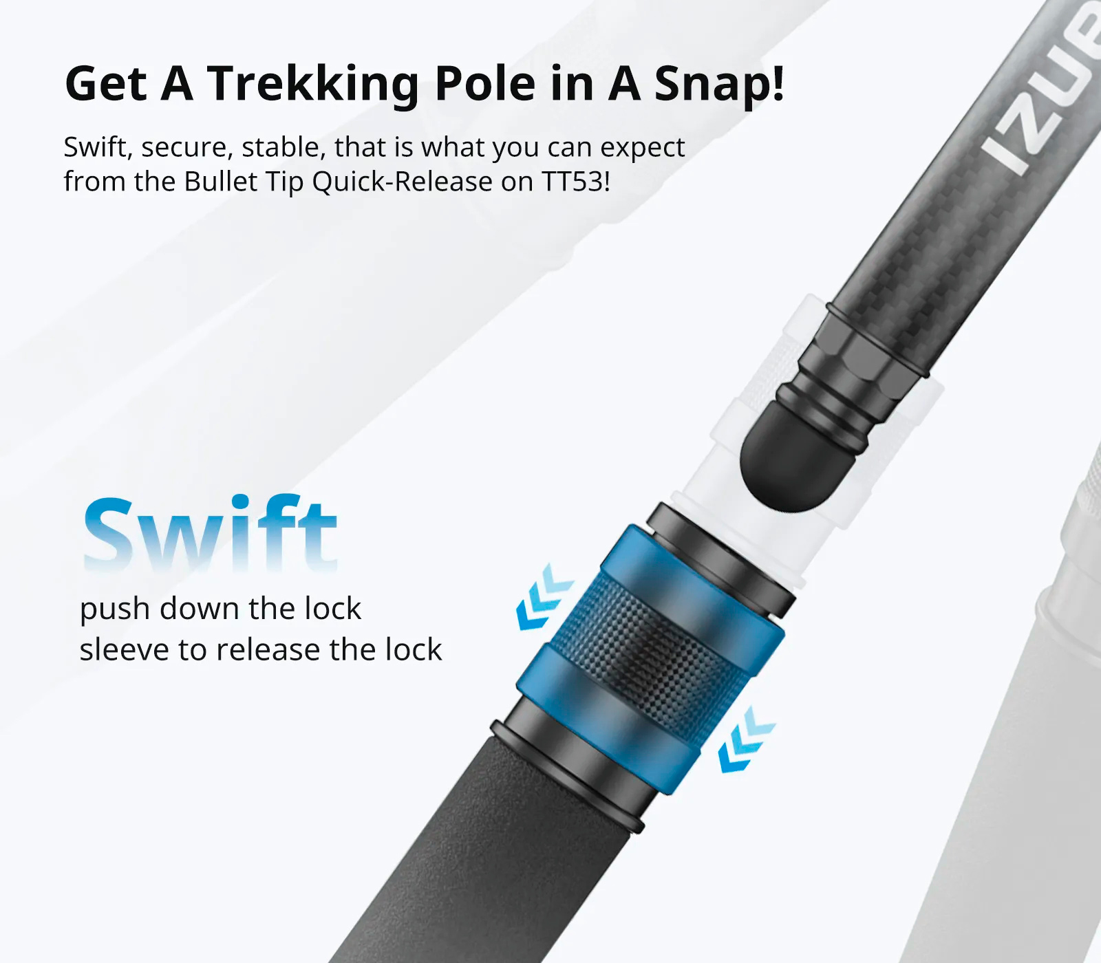 Штатив Ulanzi TT35 Hiking Stick Tripod Kit, T068