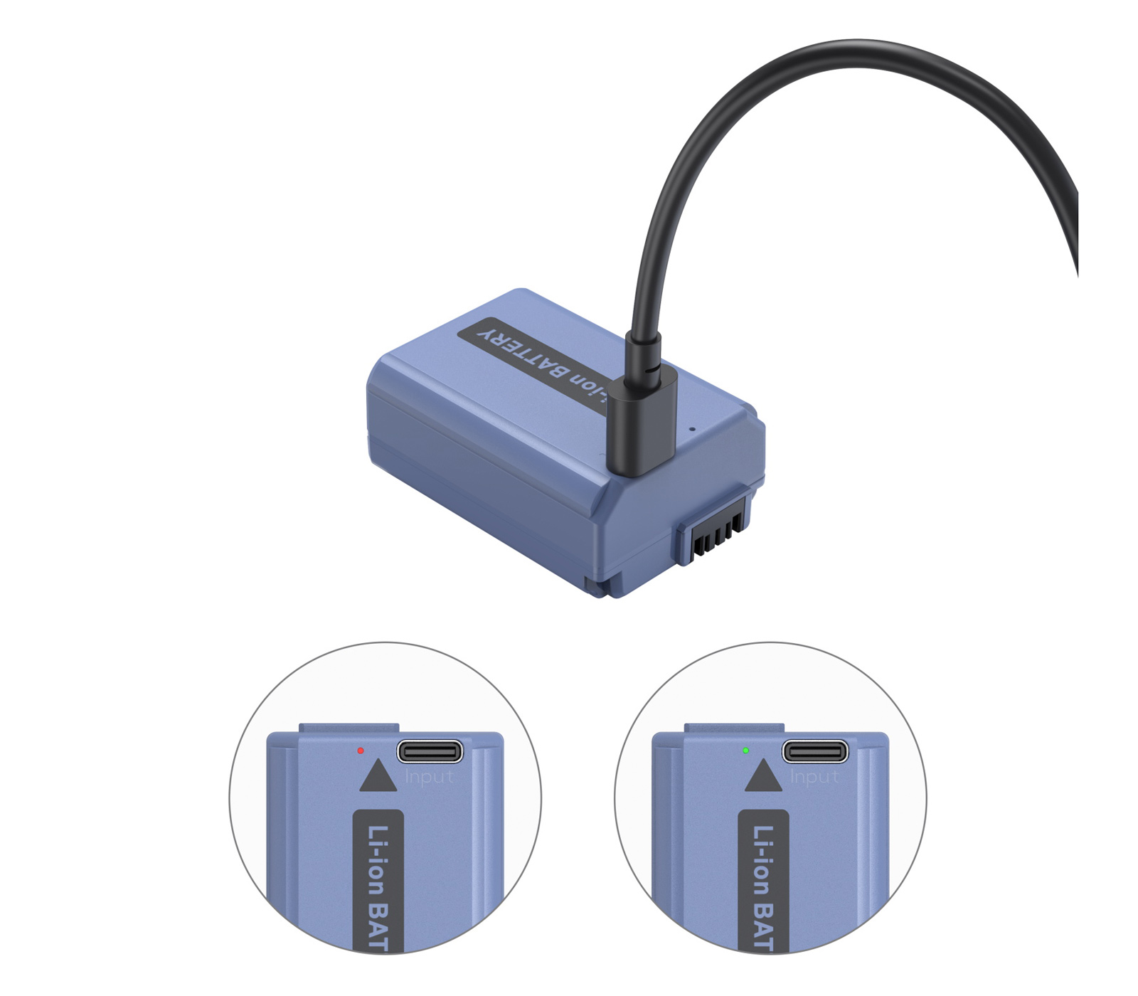 Аккумулятор SmallRig NP-FW50, USB-C зарядка (4330)