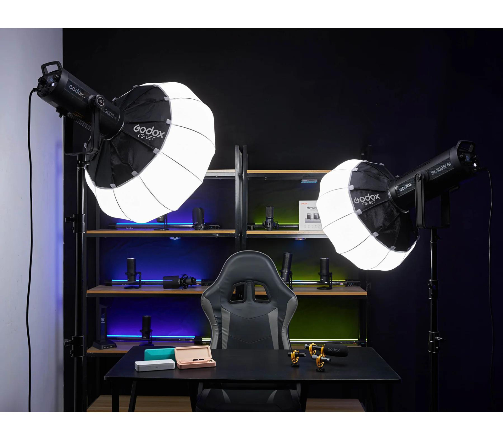 Софтбокс Godox CS-50T сферический, складной, 50 см, Bowens