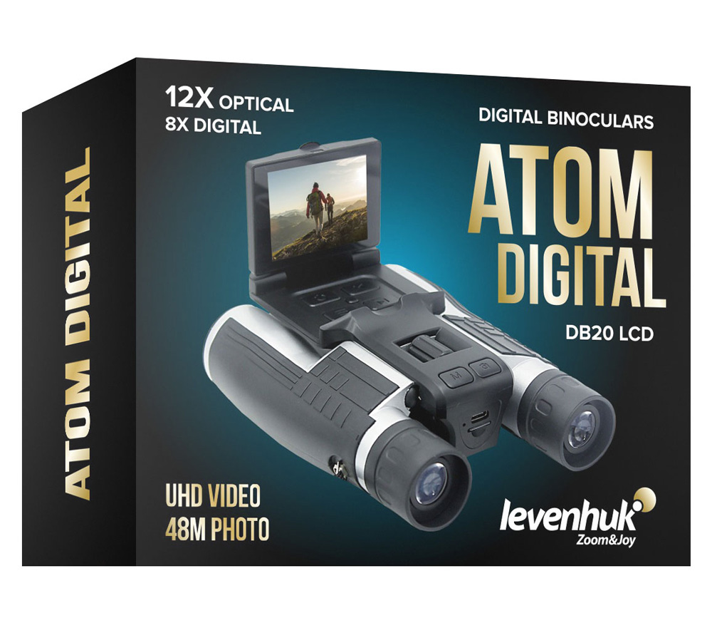 Бинокль Levenhuk Atom Digital DB20 LCD, цифровой