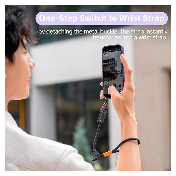 Ремень для смартфона PGYTECH LinkGo Phone Photography Strap Braided Dual Mount, цвет Stellar Black