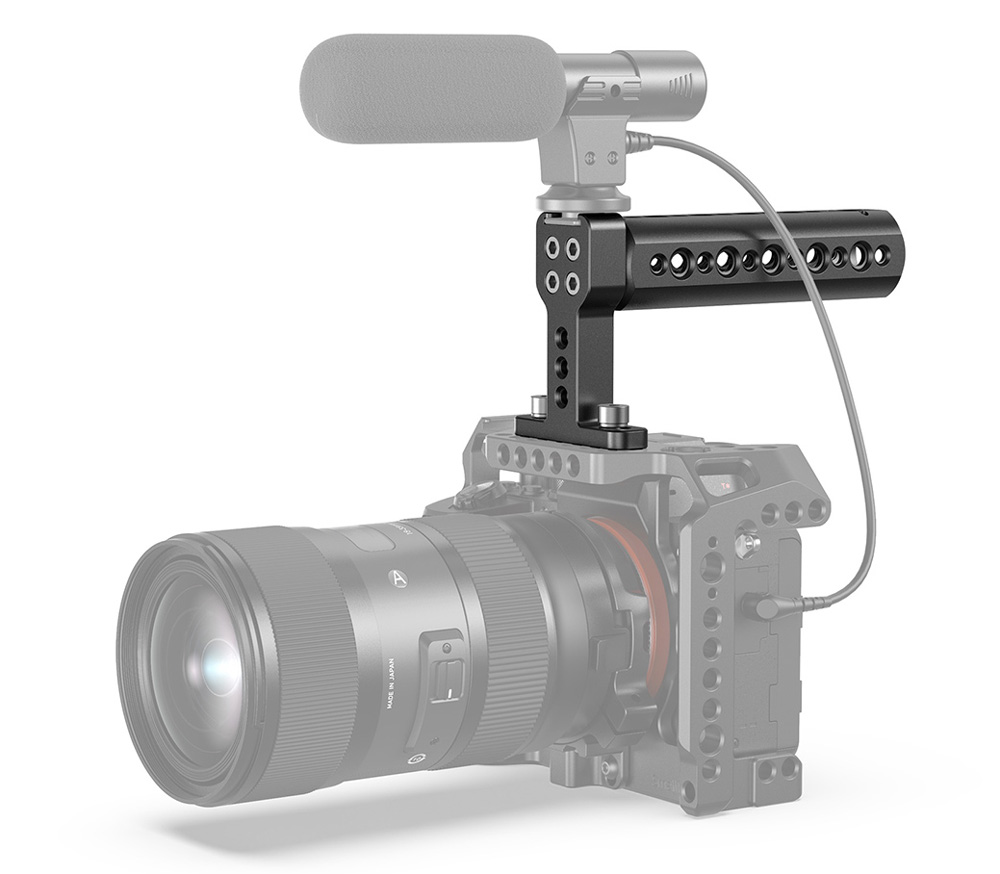 Ручка верхняя SmallRig 1638C Top Handle с башмаком, на 2 винта 1/4"