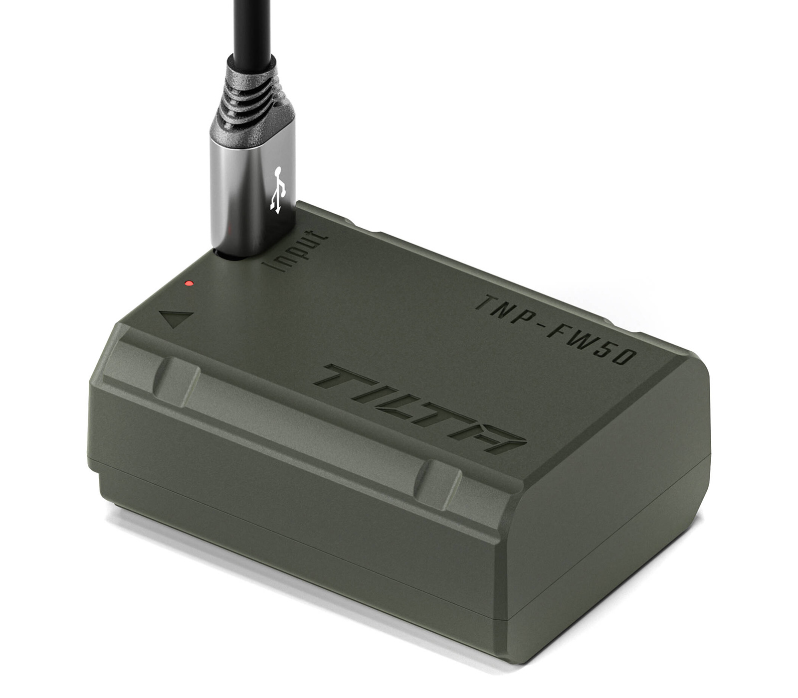 Аккумулятор Tilta NP-FW50 с разъемом USB-C, 980 мАч, зеленый