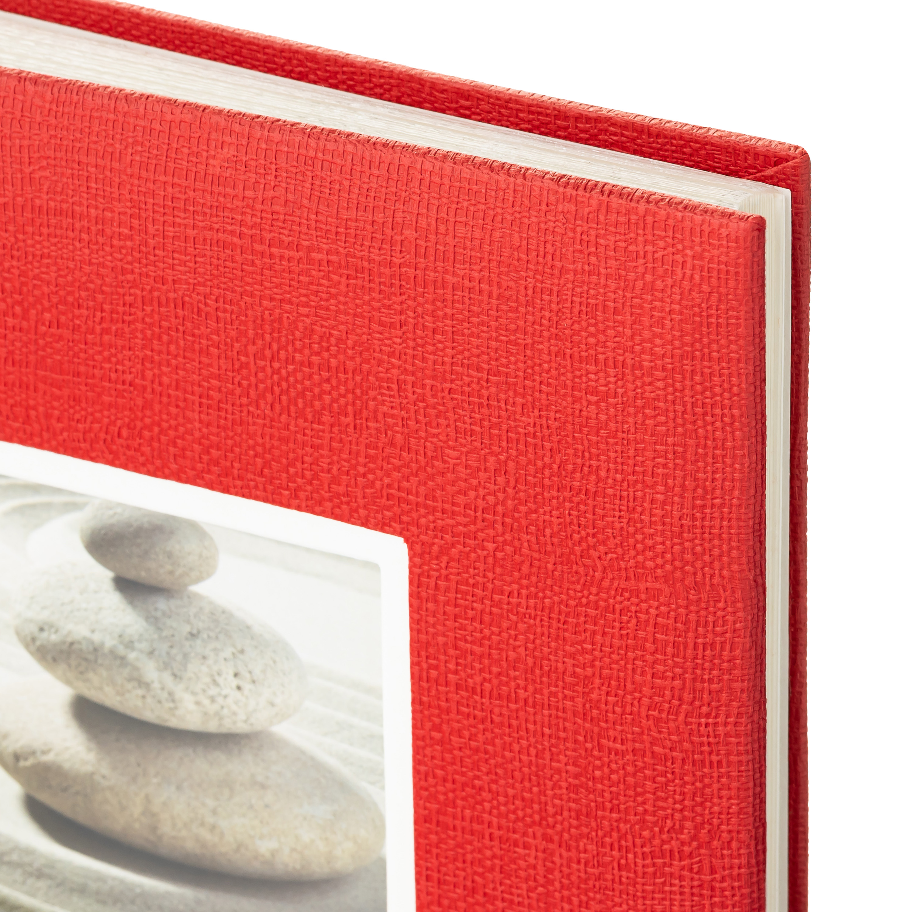 Фотоальбом Fotografia 10x15 см 200 фото, книжный переплет, красный, «Крафт», FA-EBBM200-837