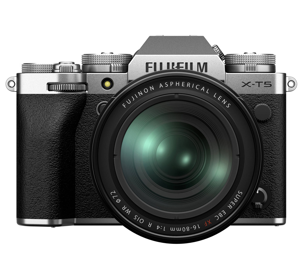 Беззеркальный фотоаппарат Fujifilm X-T5 Kit XF 16-80mm серебристый