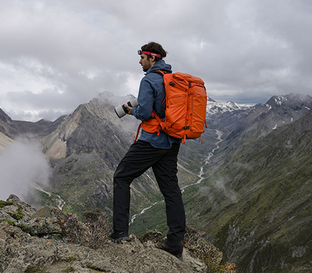 Рюкзак PGYTECH OnePro Flex 40L + Camera Insert M, цвет Sunset Orange