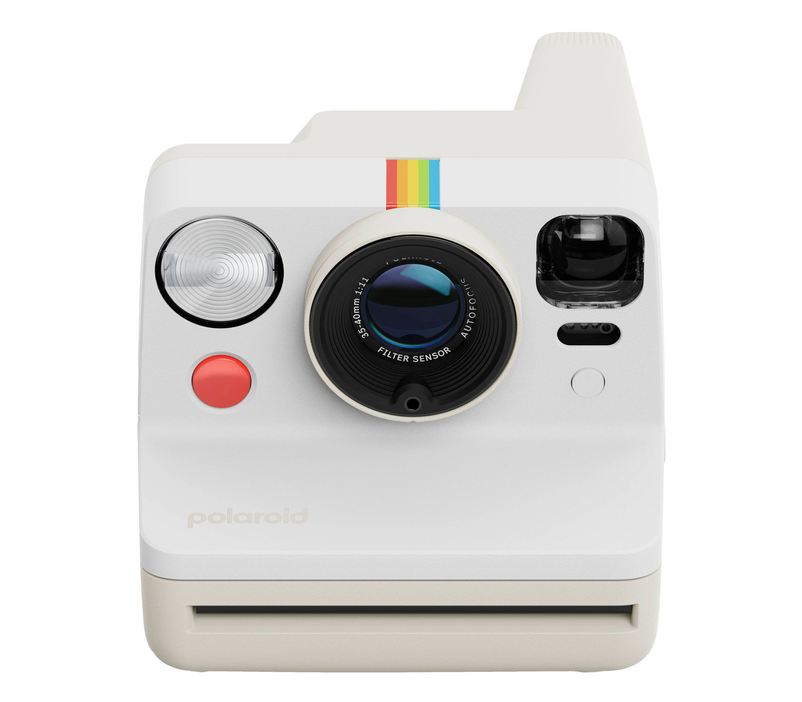 Фотоаппарат моментальной печати Polaroid Now Generation 3, белая галька