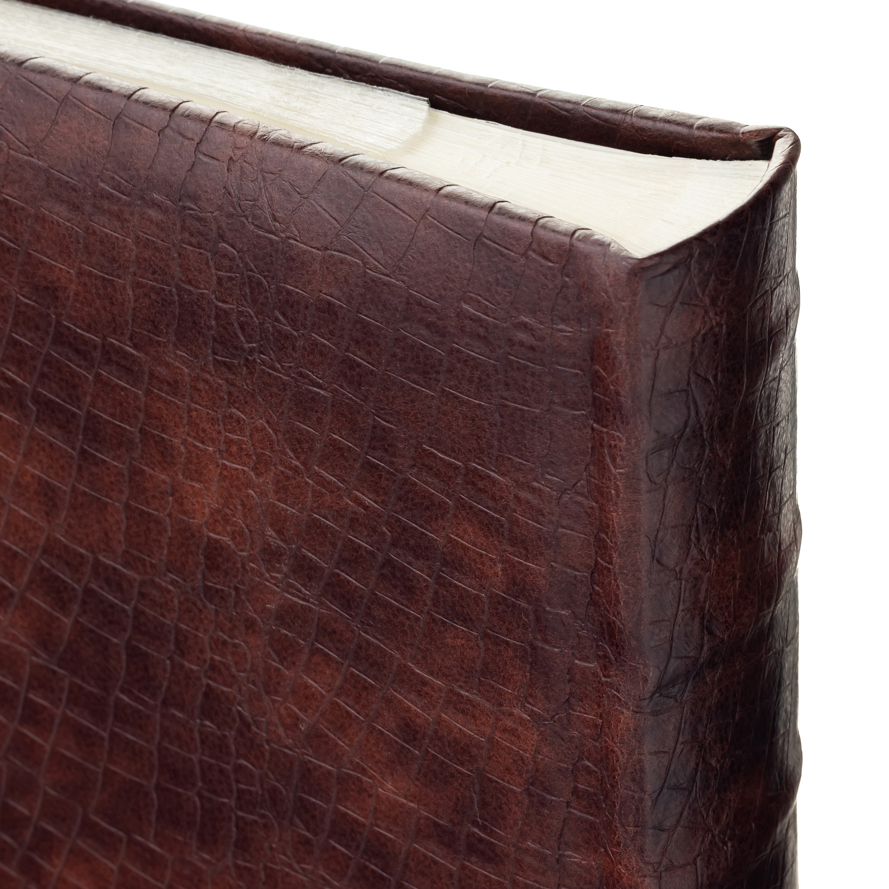 Фотоальбом Fotografia 10x15 см 200 фото, «Классика» эко-кожа, коричневый, FA-EBBM200-858