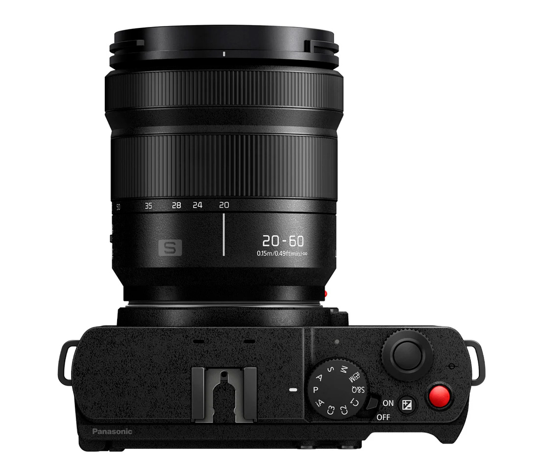 Беззеркальный фотоаппарат Panasonic Lumix S9 Kit 20-60mm черный, английское меню