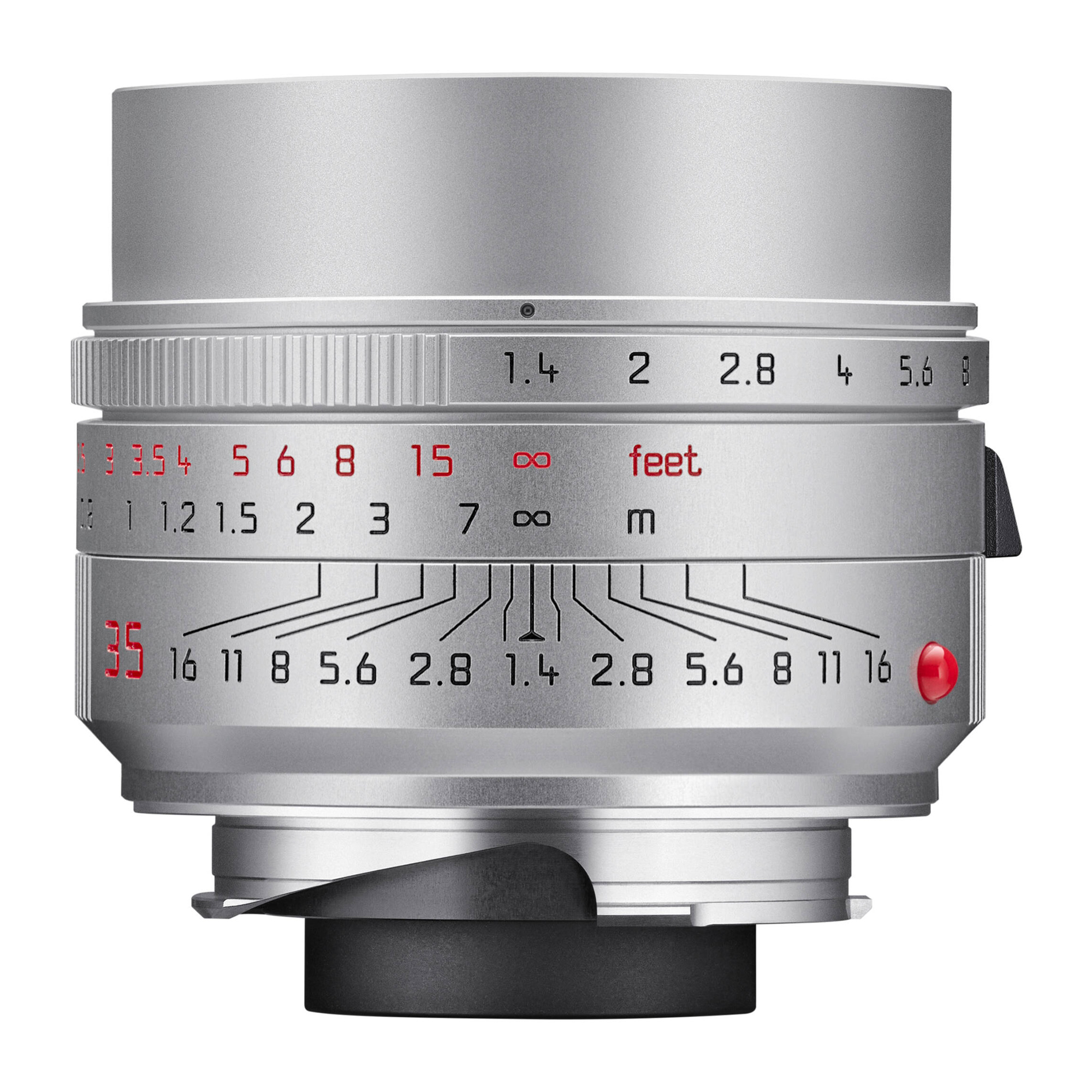 Объектив Leica Summilux-M 35mm f/1.4 ASPH, серебристый
