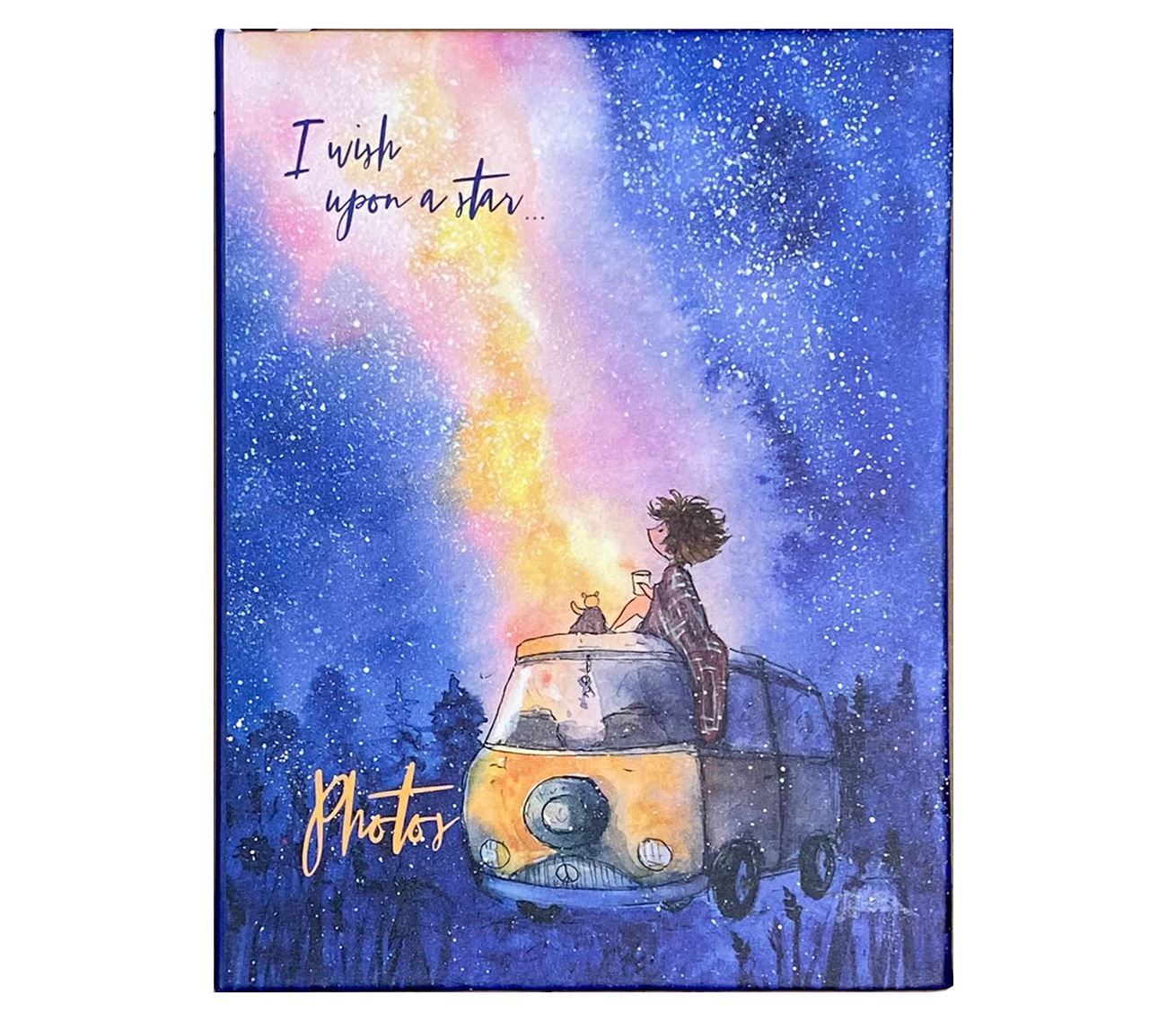 Фотоальбом Полином 10х15 см 100 фото Cosmo Sketch - Огоньки