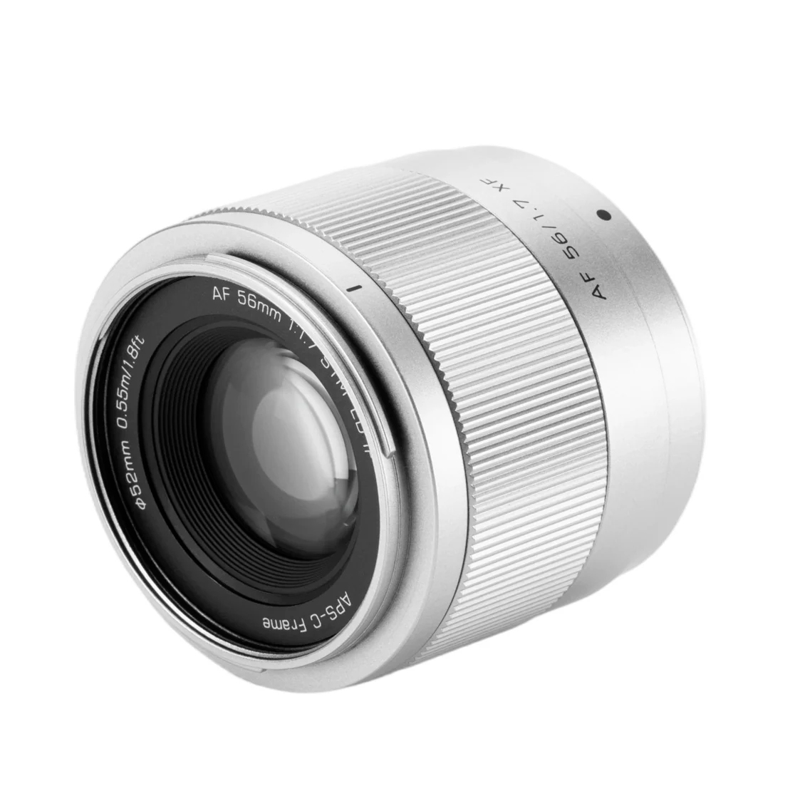 Объектив Viltrox AF 56mm f/1.7 Air X-mount, серебристый