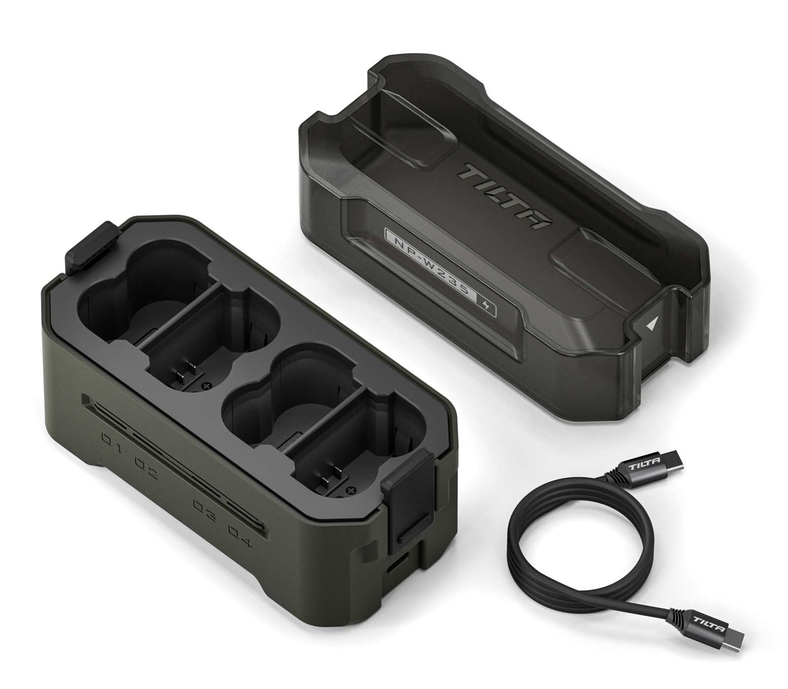 Зарядная станция Tilta Charging Station Battery Kit для 4х NP-W235 + 2 АКБ в комплекте