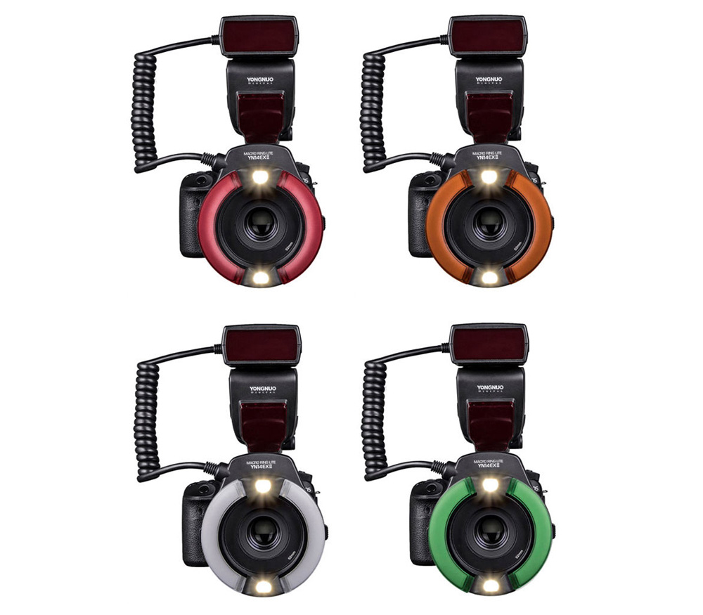 Вспышка Yongnuo Speedlite YN-14EX II Macro TTL для Canon