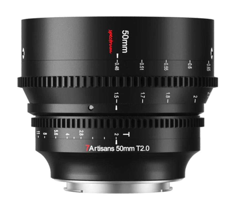Объектив 7Artisans 50mm T2.0 Canon RF