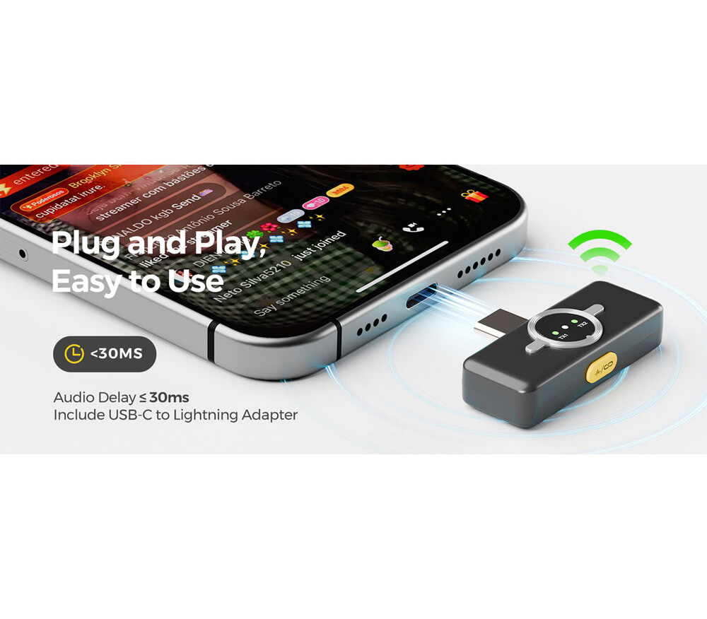 Беспроводная система Nearity NearStream AWM25T, 2TX+RX (USB-C), с кейсом
