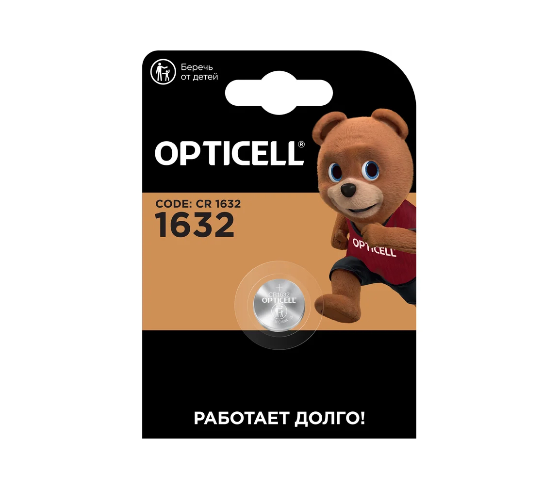 Батарейка Opticell Specialty CR1632, 1 шт.