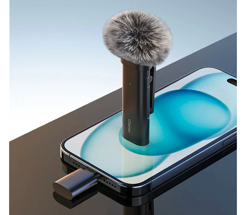 Беспроводной микрофон Ulanzi WM-10 Wireless Clip-on Microphone, USB-C