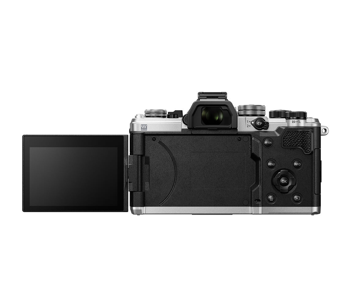 Беззеркальный фотоаппарат OM System OM-3 Kit 12-45/4.0, серебристый + черный