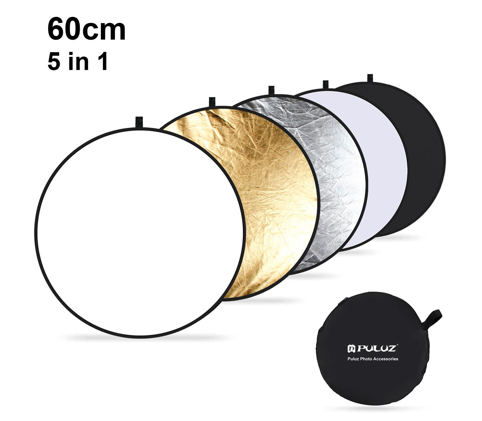 Отражатель Puluz PU5111, 60 см, 5 в 1