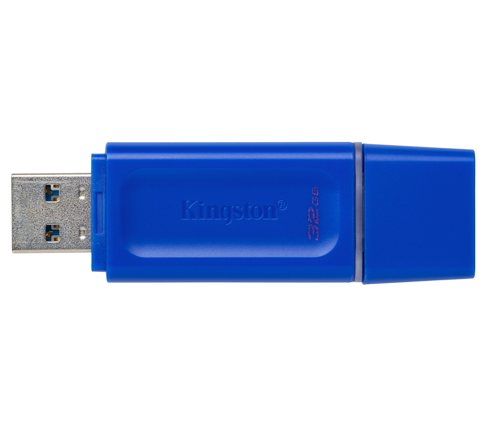 Накопитель Kingston USB3.2 Flash 64GB DataTraveler Exodia, синий