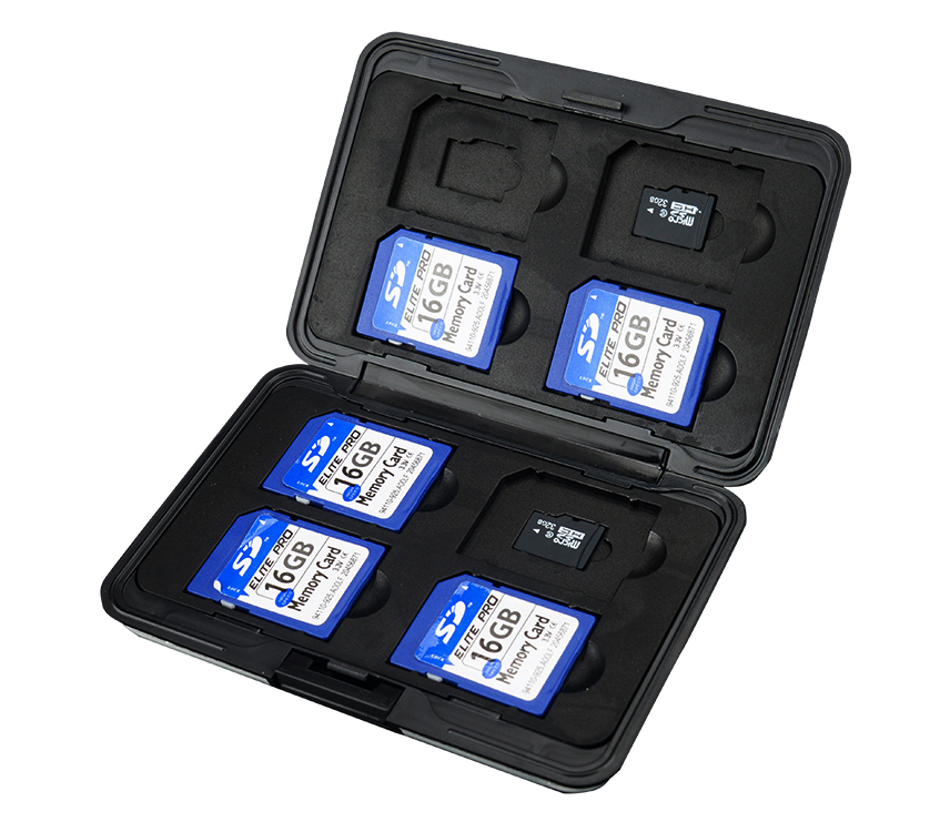 Кейс для карт памяти Kingma BMGP308, 8 SD + 8 MicroSD