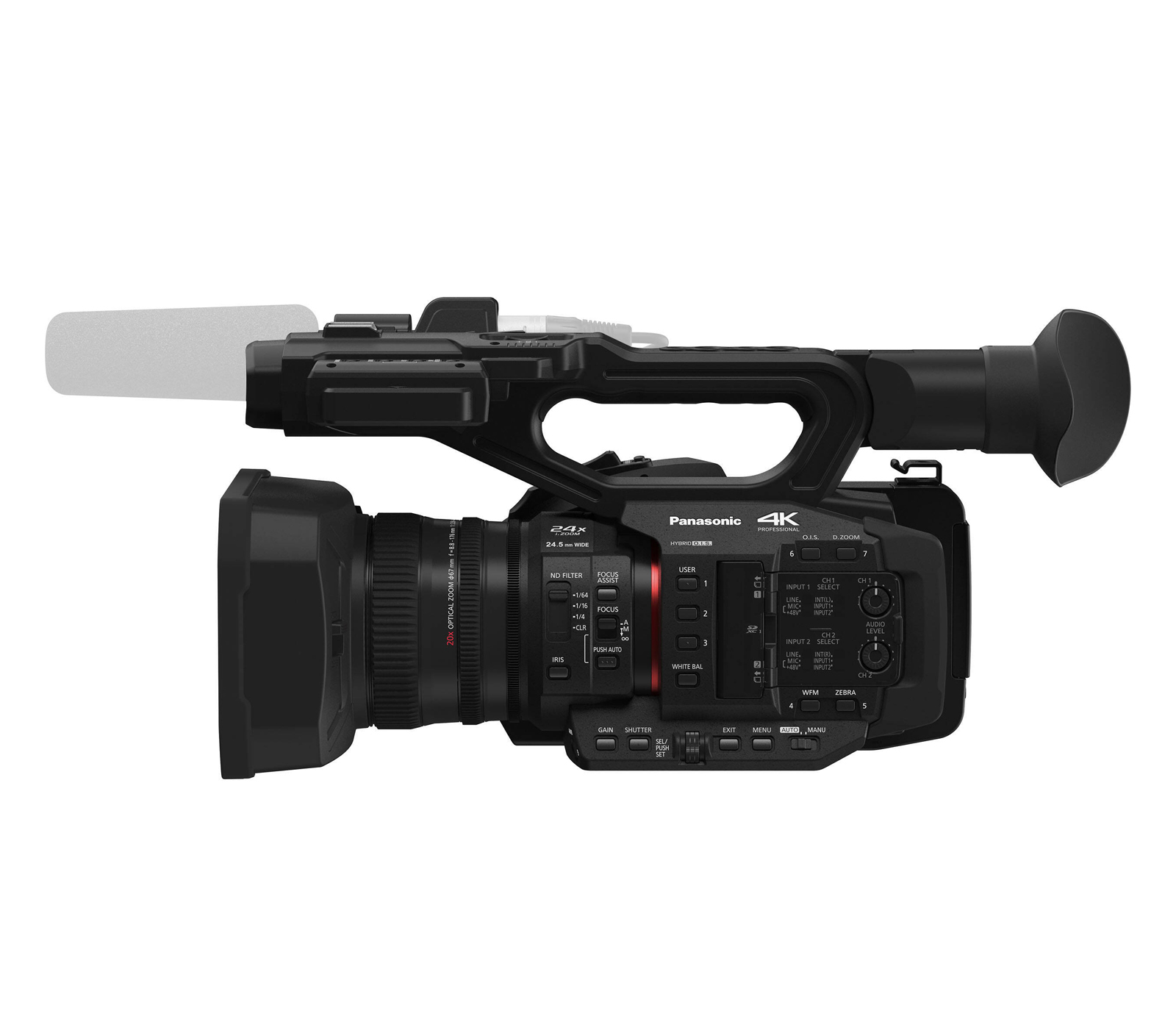 Видеокамера Panasonic AG-X2 ED, английское меню