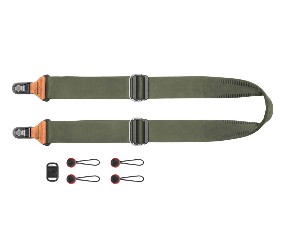 Ремень Peak Design Camera Strap Slide, темно-зеленый (Sage)