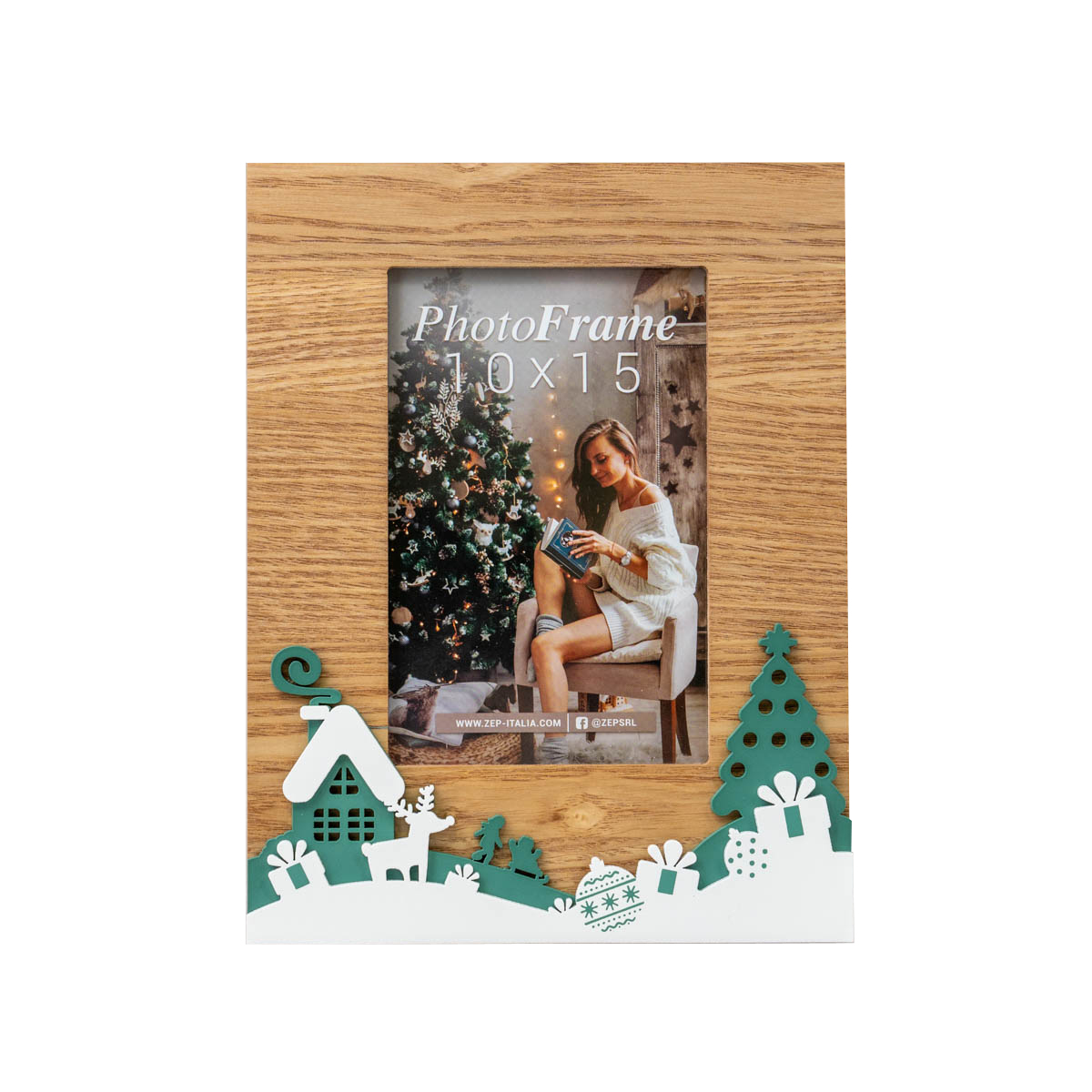 Фоторамка ZEP ZT9846, рождественская "KLOSTER" 10х15 см