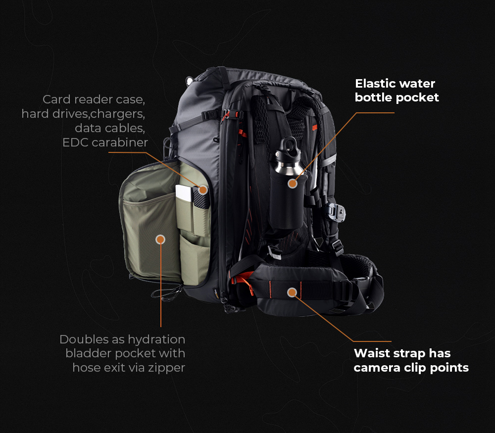 Рюкзак PGYTECH OnePro Focux 35L, цвет Fern Green