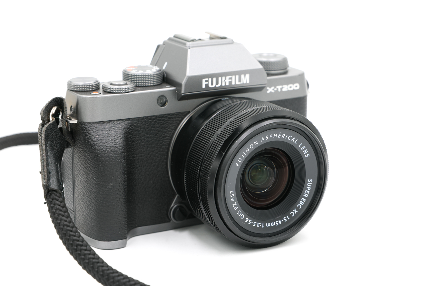 Беззеркальный фотоаппарат Fujifilm X-T200 Dark Silver Kit XC 15-45mm (состояние 5) (б/у)