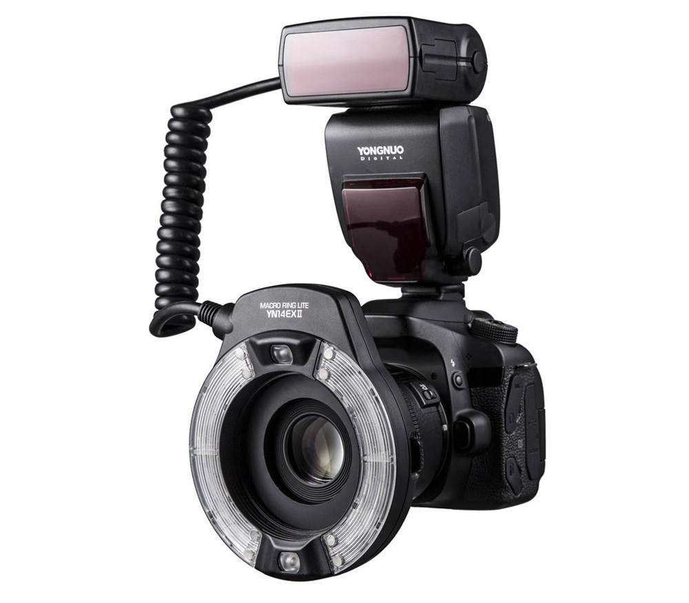 Вспышка Yongnuo Speedlite YN-14EX II Macro TTL для Canon (уцененный)