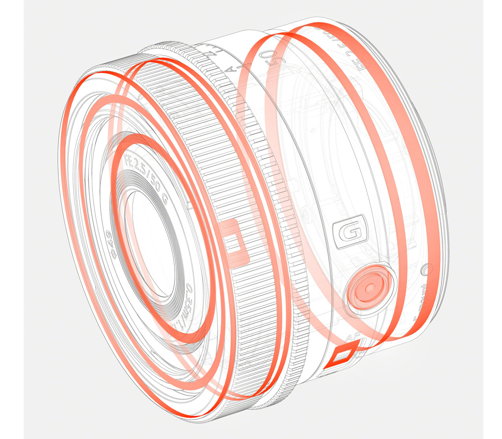 Объектив Sony FE 50mm f/2.5 G