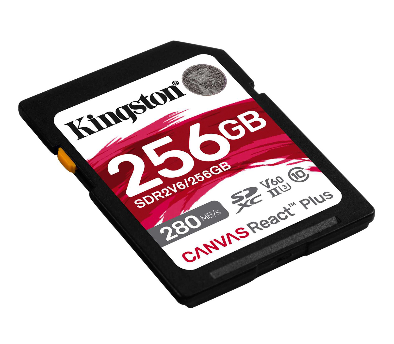 Карта памяти Kingston SDXC 256GB Canvas React Plus UHS-II V60 150/280Mb/s