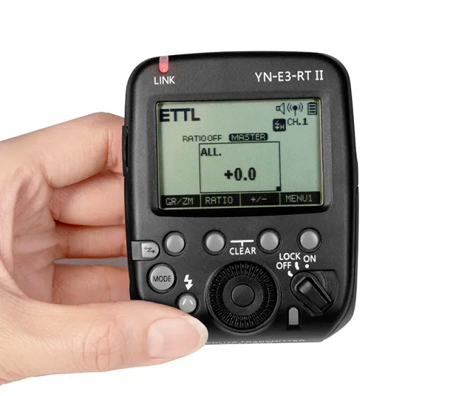 Радиосинхронизатор Yongnuo YN-E3-RT II для Canon