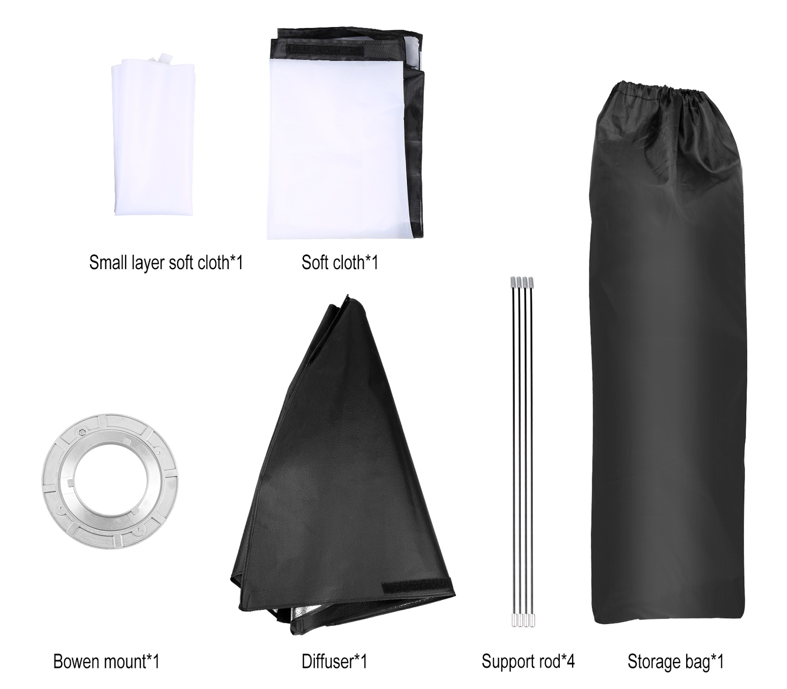 Софтбокс Puluz PU5124 Softbox, 60х90 см, Bowens