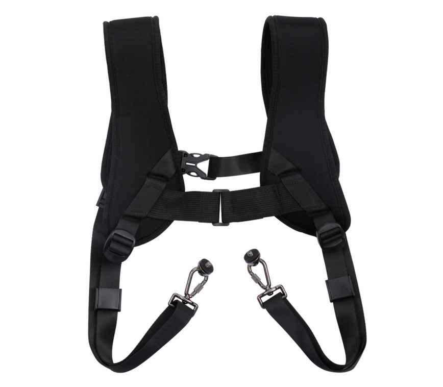 Двойной ремень-разгрузка Puluz PU6002 Double Shoulder Strap Belt, черный