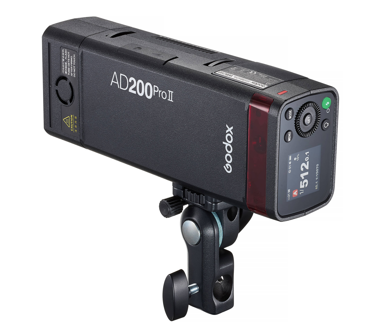 Вспышка Godox Witstro AD200ProII, 200 Дж, 2 сменные головки