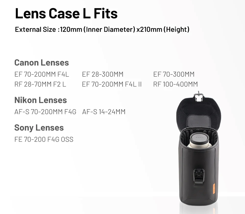 Чехол для объектива PGYTECH Lens Case L