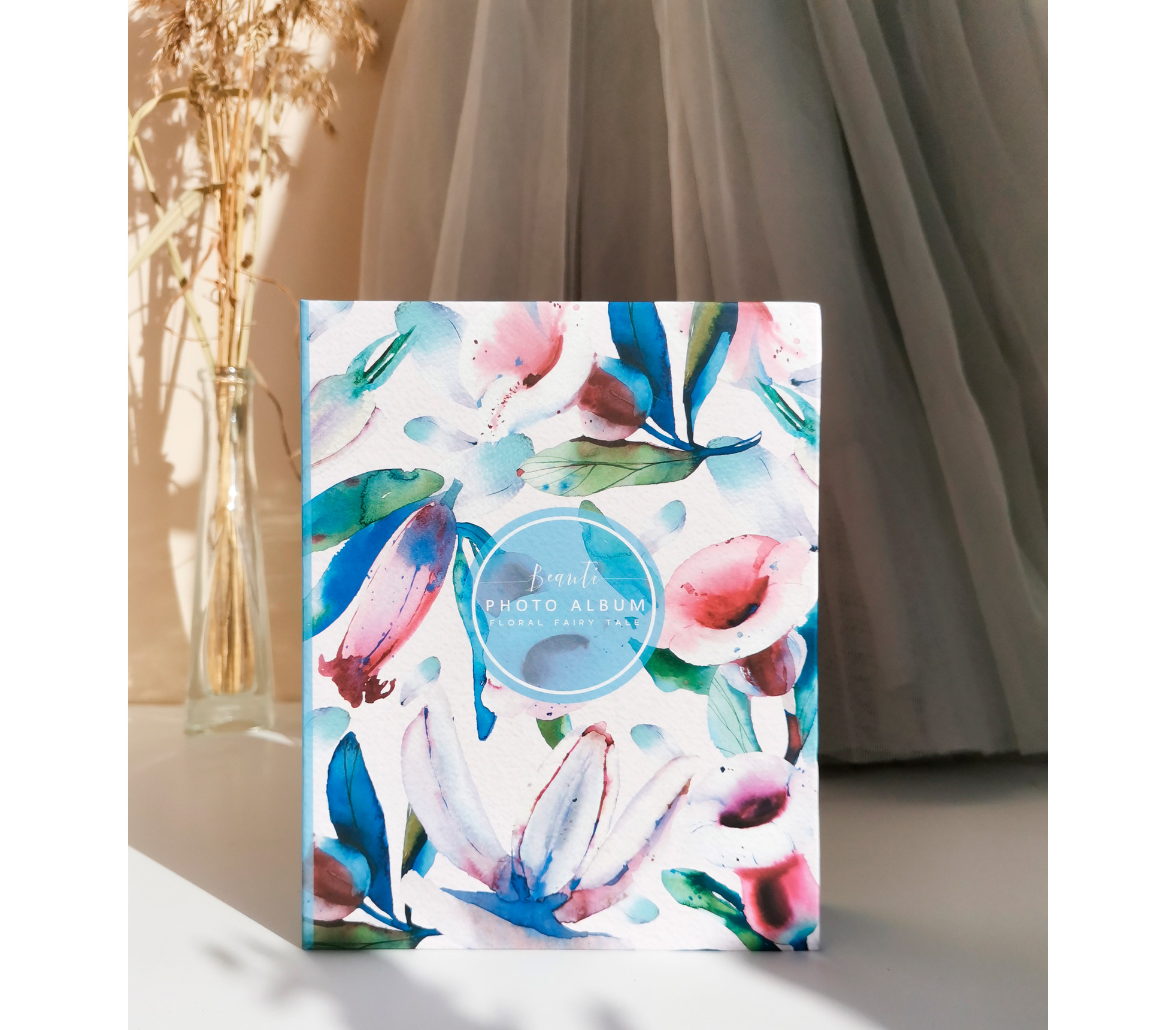 Фотоальбом Полином 10х15 см 100 фото, Flora Art - Колокольчики