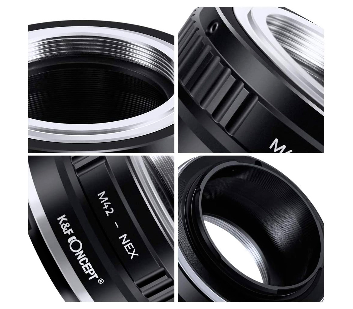 Адаптер K&F Concept M42-NEX, для объективов M42 на камеры Sony E