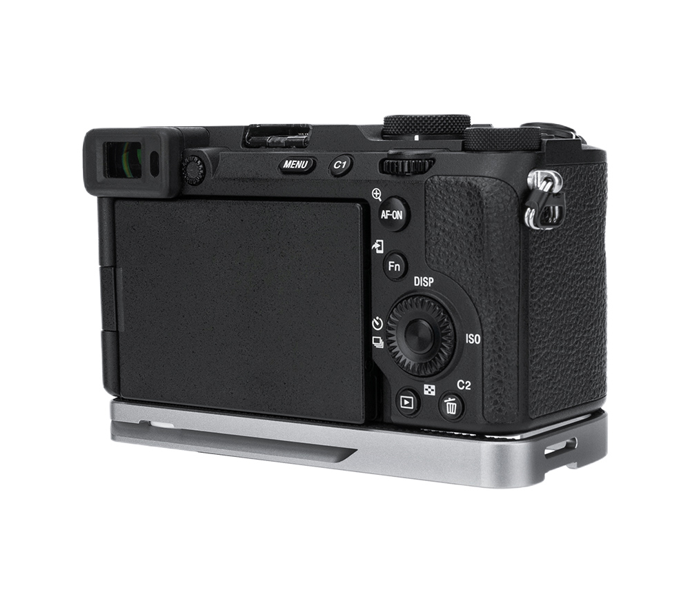 Дополнительный хват JJC HG-A7CII SILVER, для Sony A7C II, A7C R, серебристый