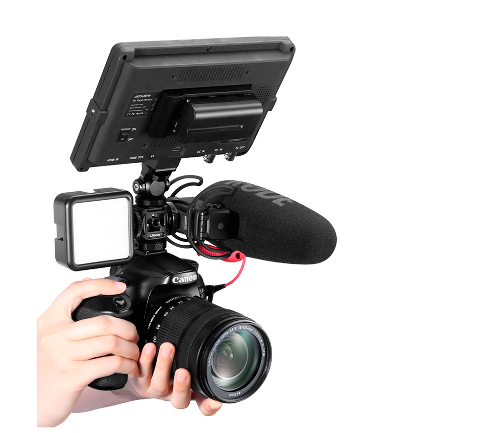 Адаптер Ulanzi РТ-12 Triple Cold Shoe Bracket