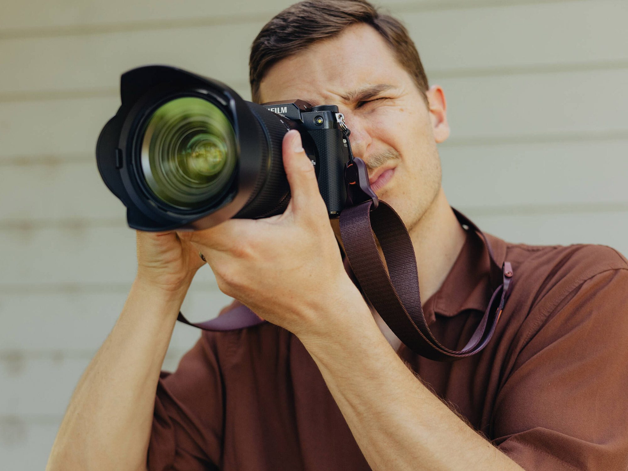 Ремень Peak Design Camera Strap Slide Lite Eclipse, бордо