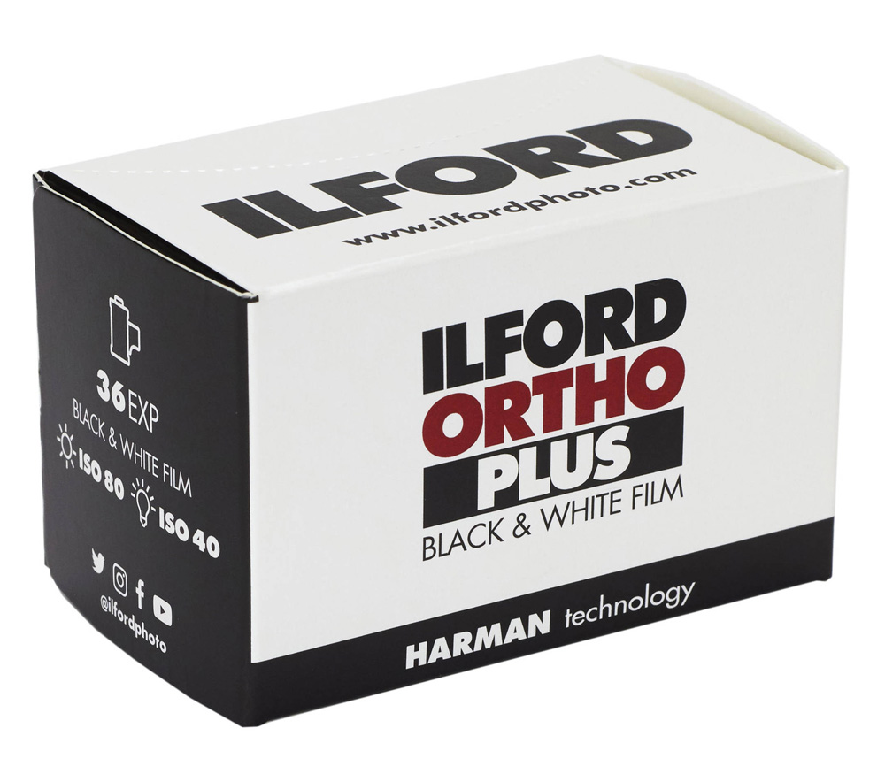 Фотопленка Ilford ORTHO Plus 80, 36 кадров (уцененный)