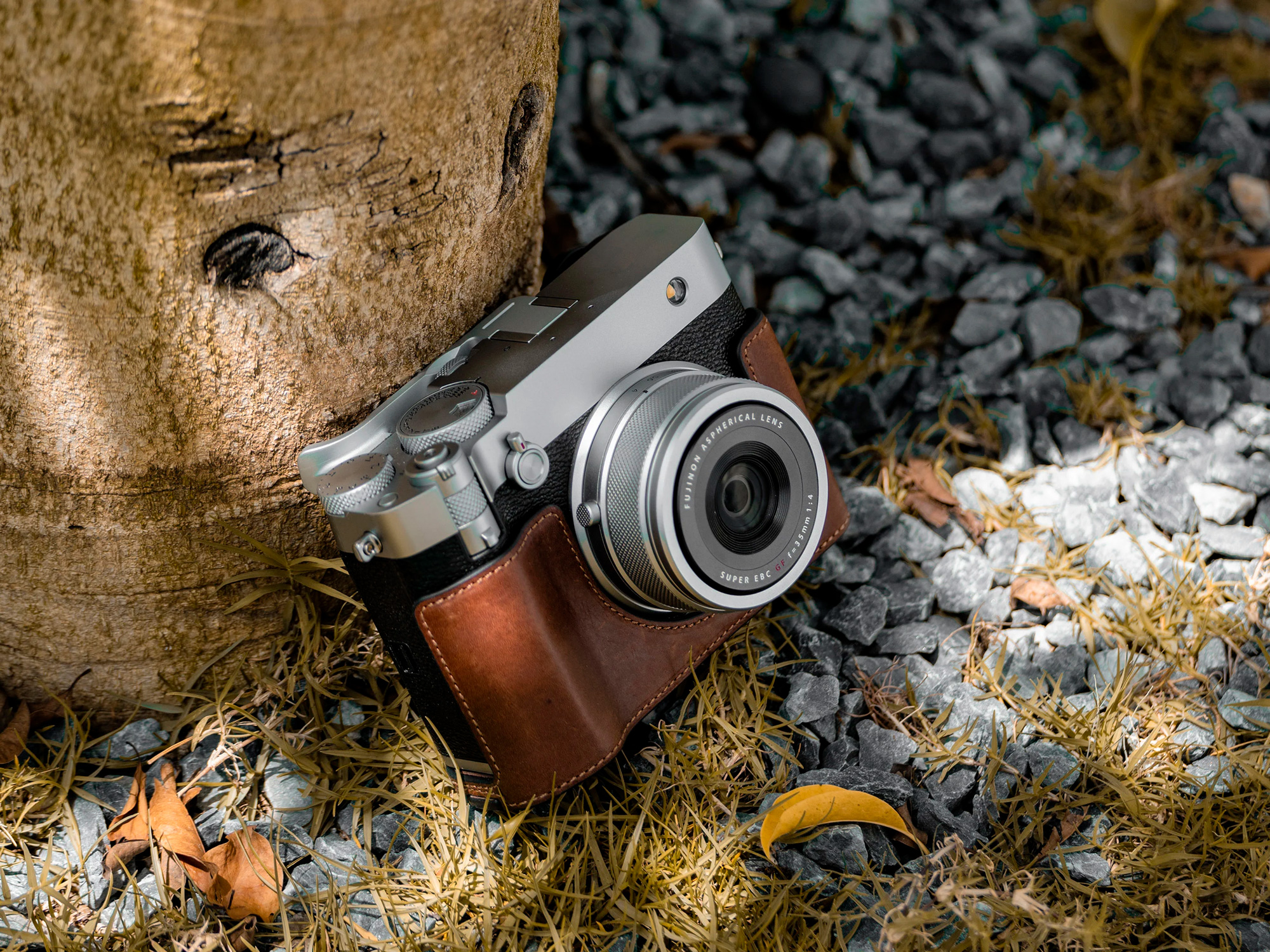 Чехол Tilta Leather Camera Case для Fujifilm GFX100RF, коричневый