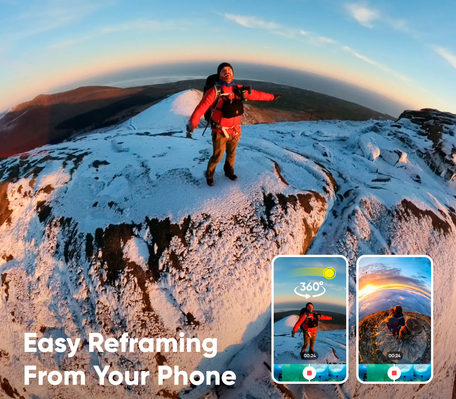 Панорамная камера Insta360 X4, 8K 360°